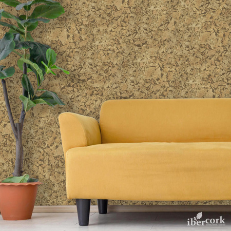 Пробковое настенное покрытие в пластинах EasyCork Кориа